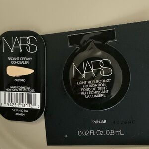NARS LIGHT REFLECTING FOUNDATION Punjab and RADIANT CREAMY CONCEALER custard